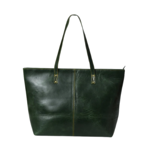 Verde Leather Shoulder Bag
