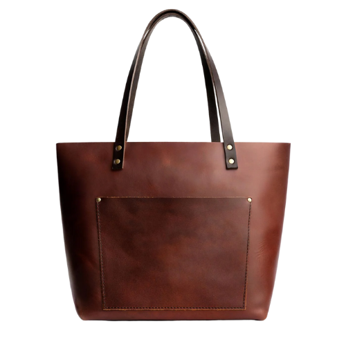 Chestnut Heritage Leather Tote Bag - Image 2
